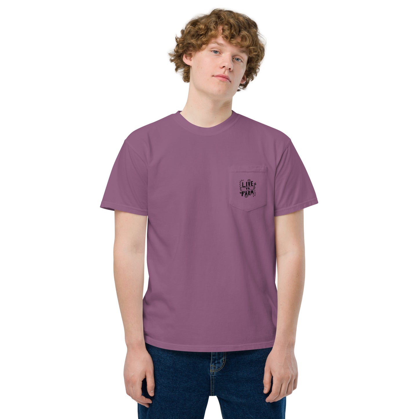 L2F Lettering - Unisex Pocket T-shirt