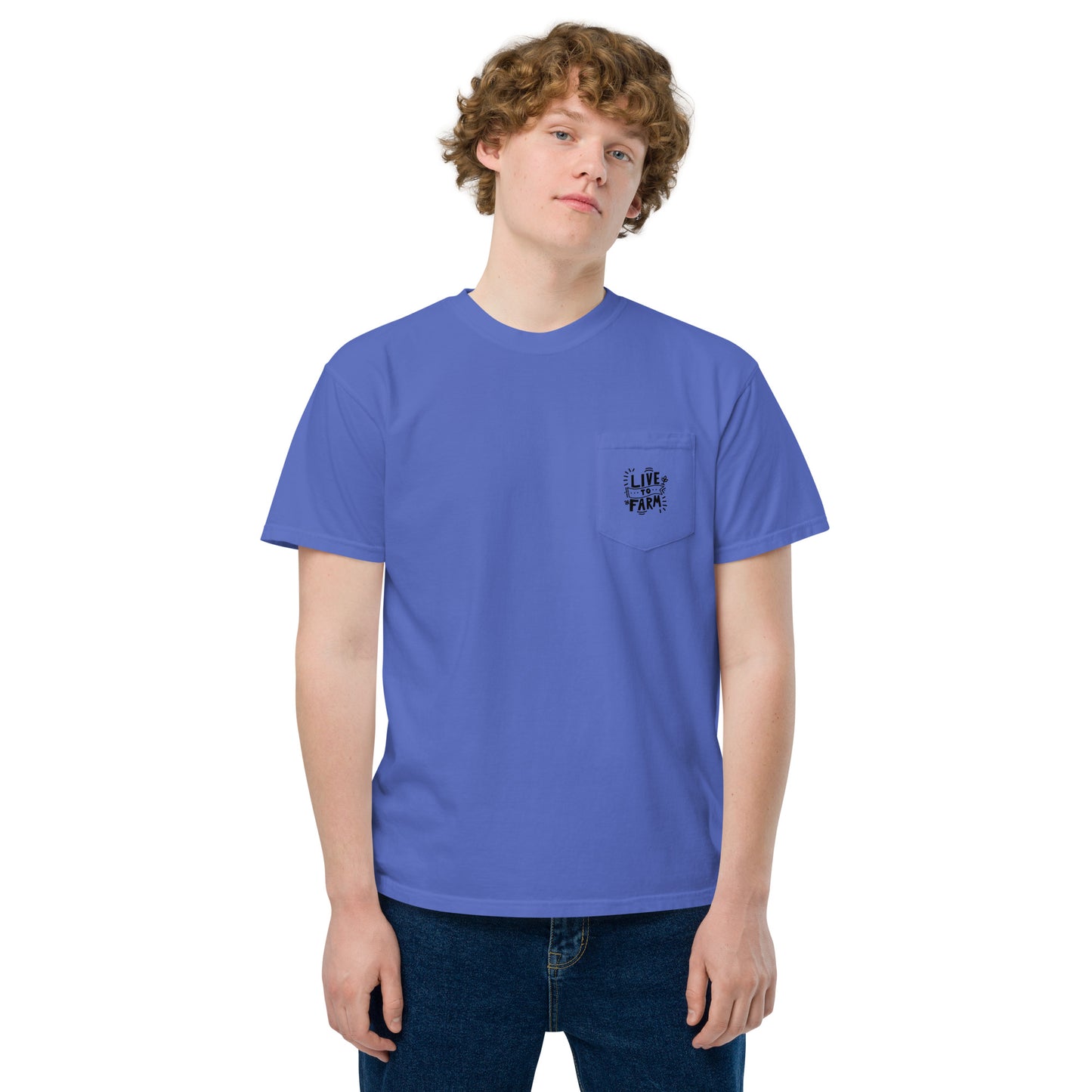 L2F Lettering - Unisex Pocket T-shirt