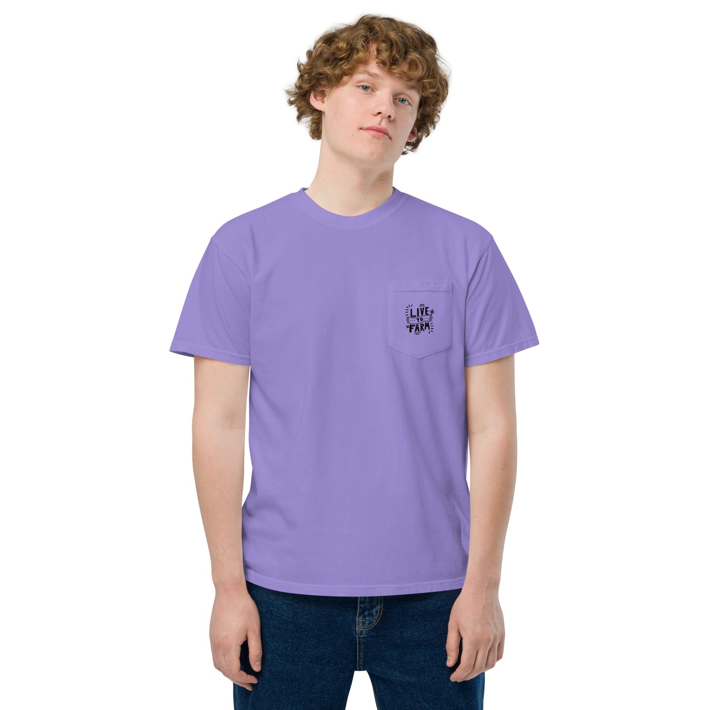 L2F Lettering - Unisex Pocket T-shirt