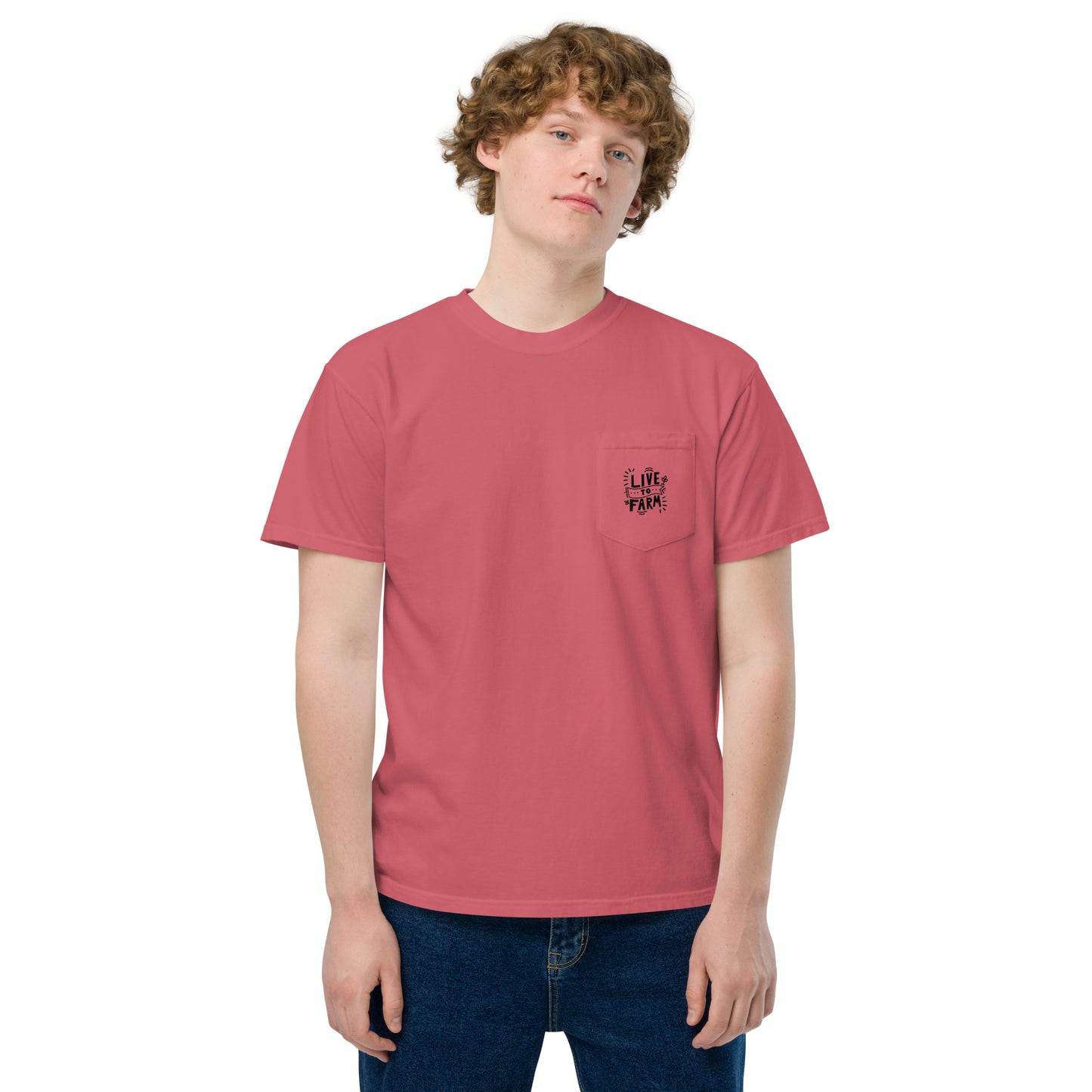 L2F Lettering - Unisex Pocket T-shirt