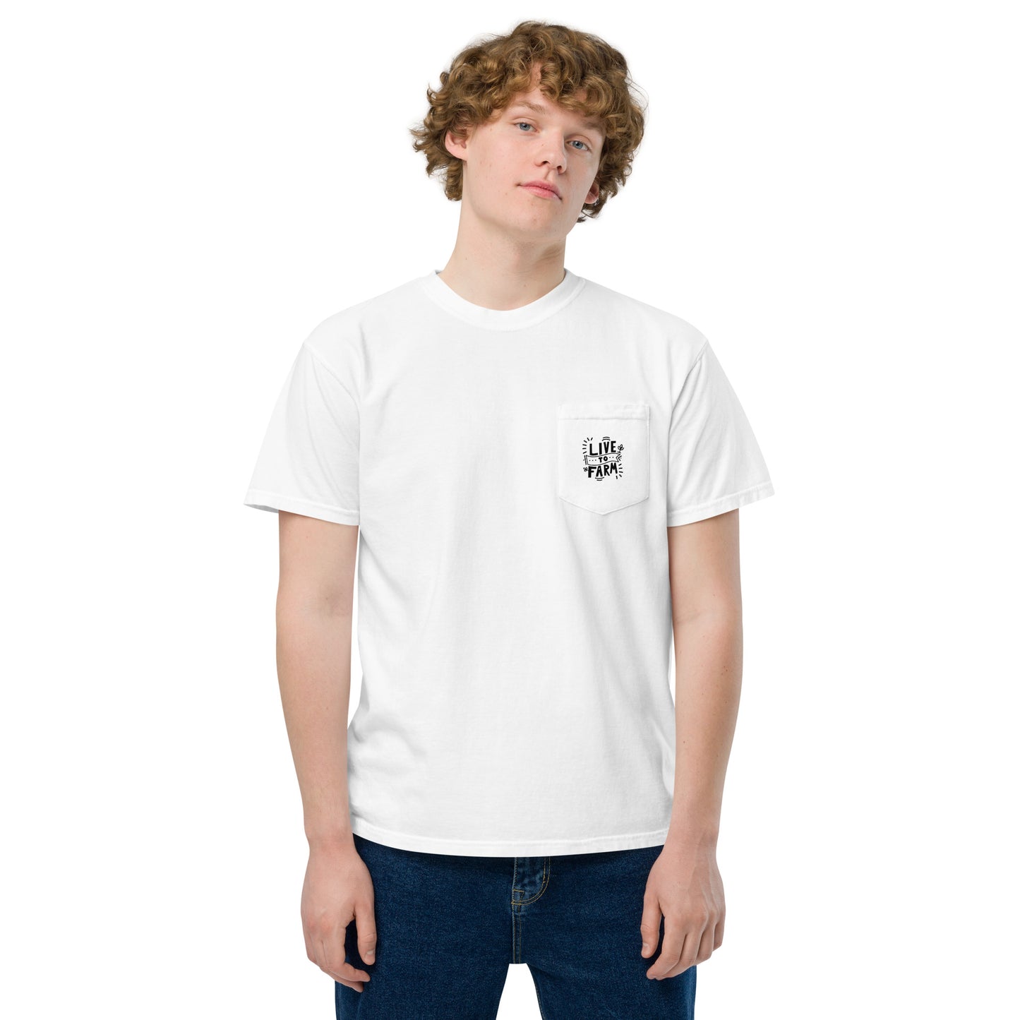 L2F Lettering - Unisex Pocket T-shirt