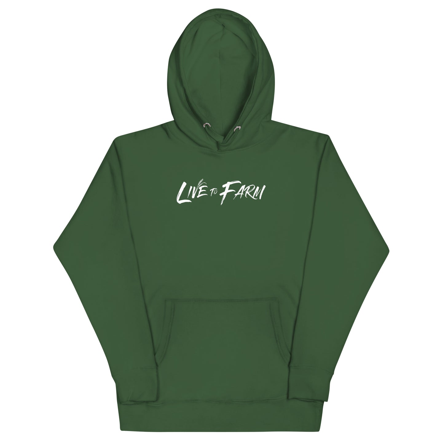Live to Farm Logo - Unisex Hoodie