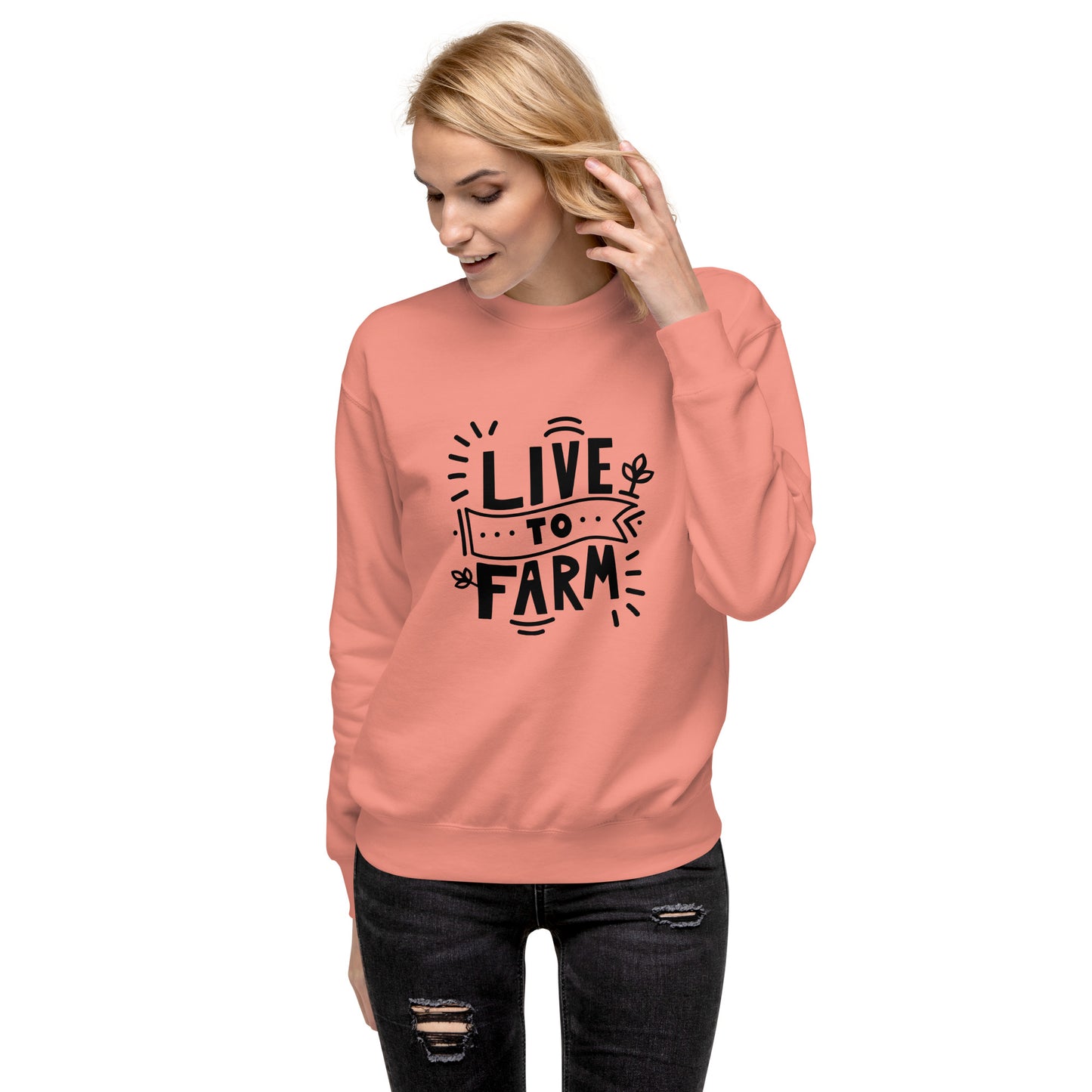 L2F Lettering - Unisex Premium Sweatshirt