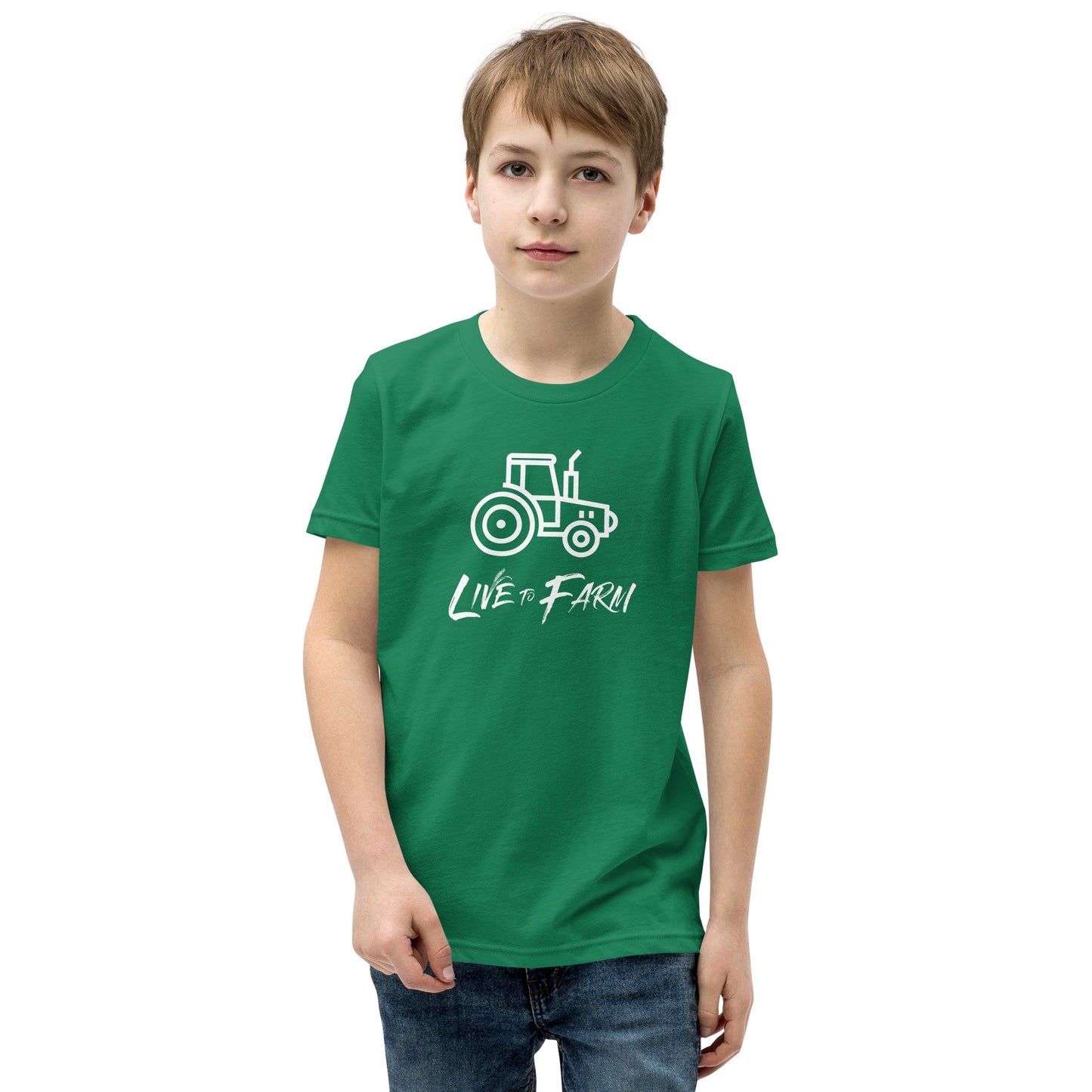 L2F Tractor - Youth Short Sleeve T-Shirt