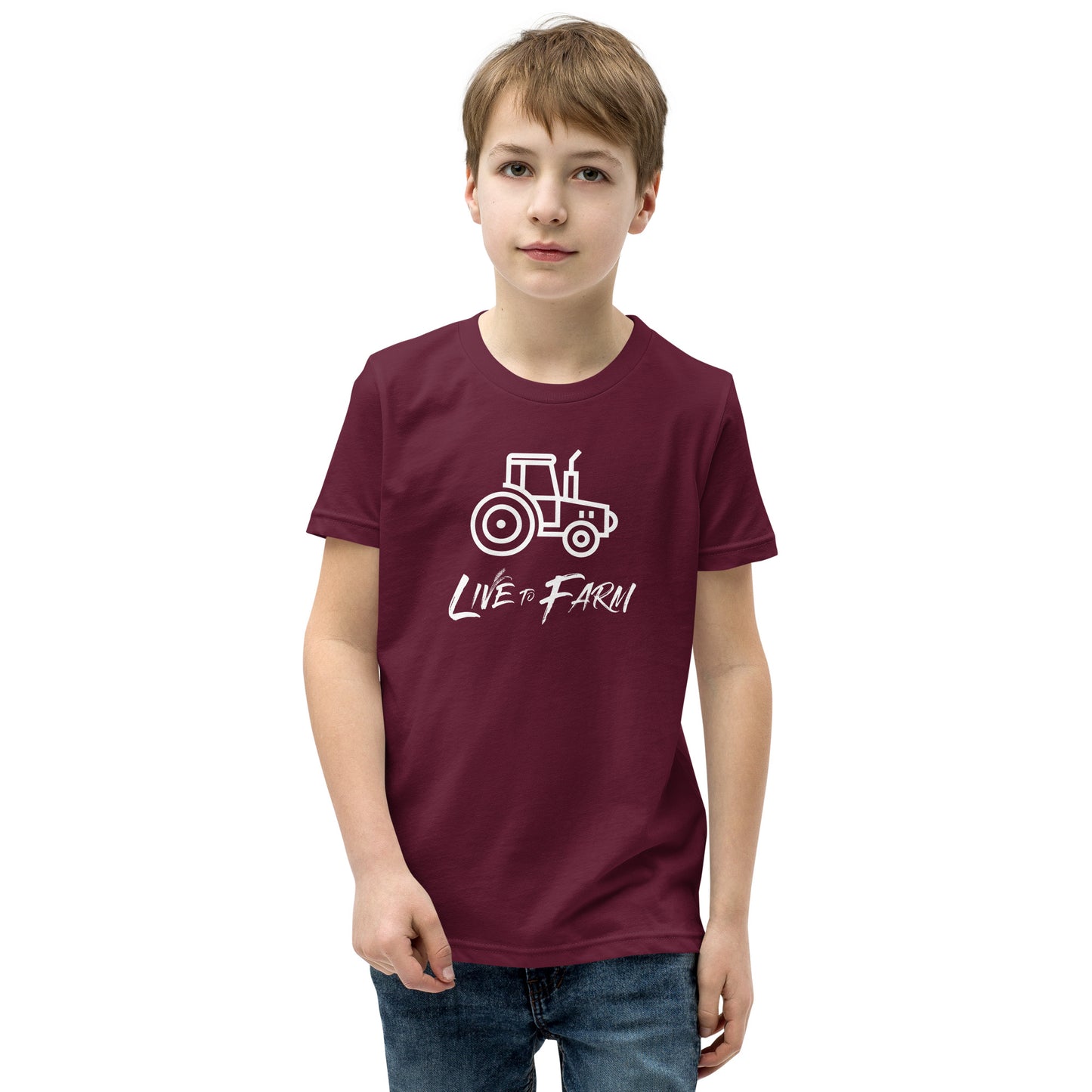 L2F Tractor - Youth Short Sleeve T-Shirt