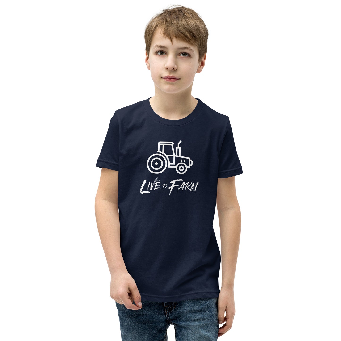 L2F Tractor - Youth Short Sleeve T-Shirt