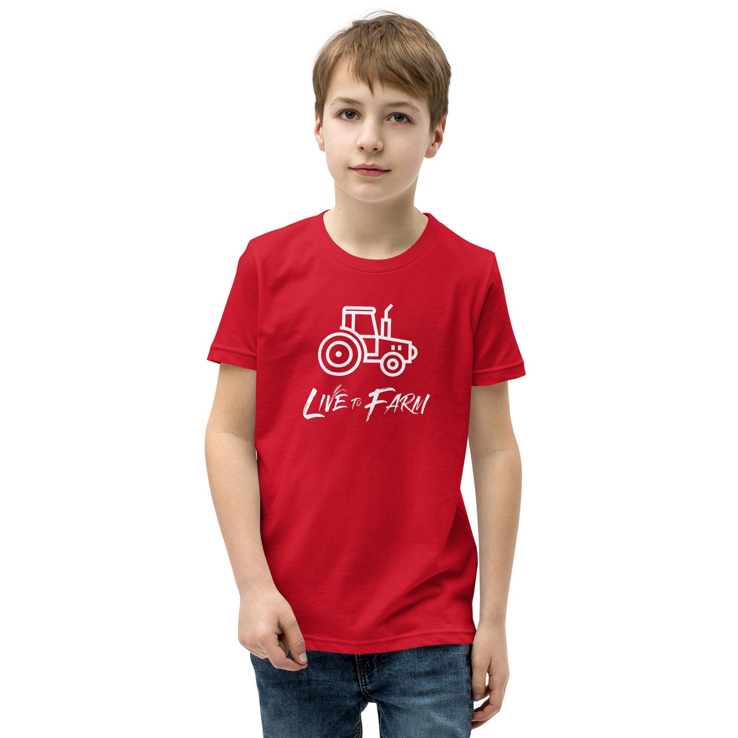L2F Tractor - Youth Short Sleeve T-Shirt